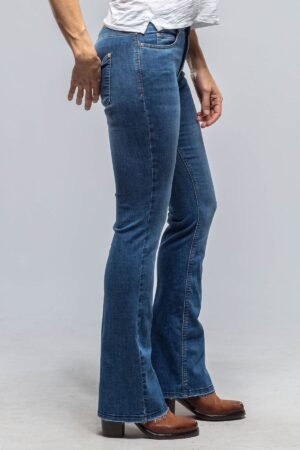 Boot Fringe Med Blue