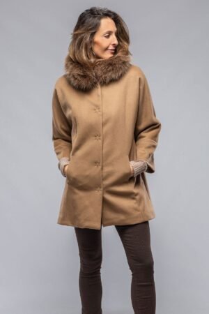 Brown Wool/Cashmere Coat